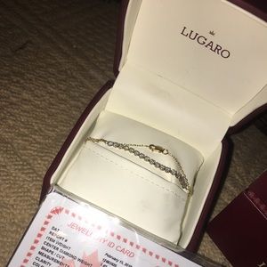 Lugaro women’s gold/diamond bracelet